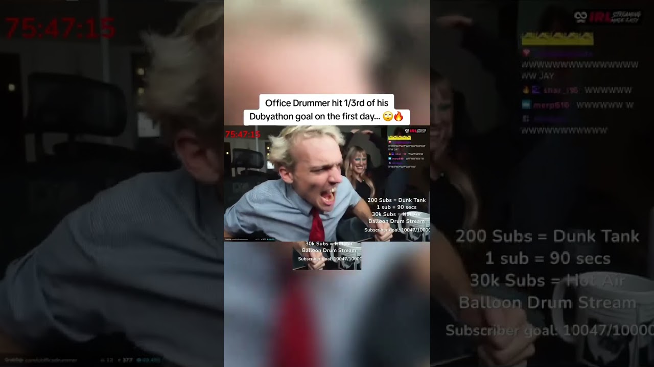 10K SUBS on the first DUBYATHON 2 night 