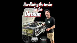 Hardlining the turbo on the #Datsun #car #nissan #turbo #mechanic #curreycustoms