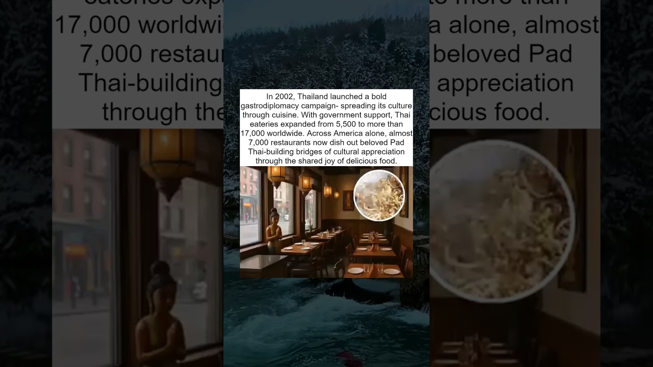 Thailand's Food Diplomacy Success 🍜❤️