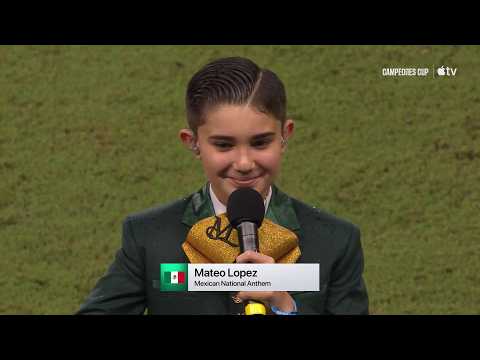 11\u002DYear\u002DOld Mateo Lopez Captures Crowd Before Messi at Campeones Cup!