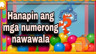 Hanapin natin ang nawawalang numbers 0,10-16 | Educational Games | AngeloGameTv screenshot 1