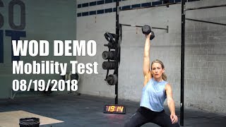 Wod Demo - "Mobility Test" (Paradiso CrossFit)