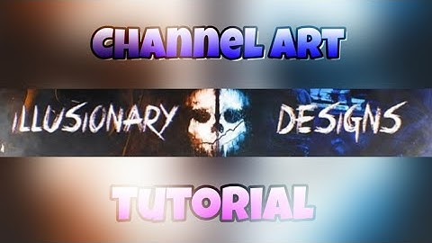 How to make a YouTube channel art | PicsArt/PixelLab tutorial [Android]