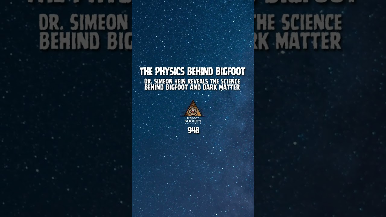 👣 What if Bigfoot isn’t a myth — but a dark matter lifeform? Join Dr