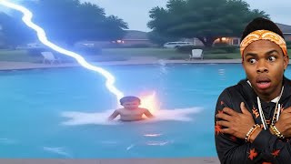 he thought he could control a lightning strike..