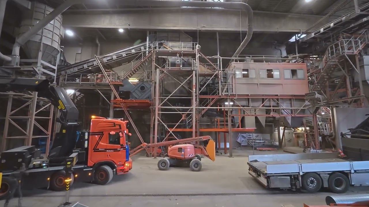 Zeitraffer Einbau Sortieranlage BatterySort