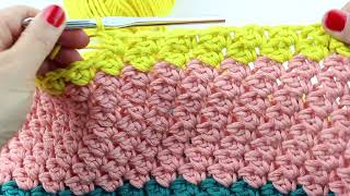 HOW TO CROCHET | SUZETTE STITCH IN THE ROUND