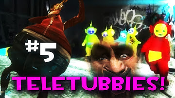 Night of the Living Teletubbies + Fat Zoey - L4D2 Mods w/ Nova & Sp00n Part 5