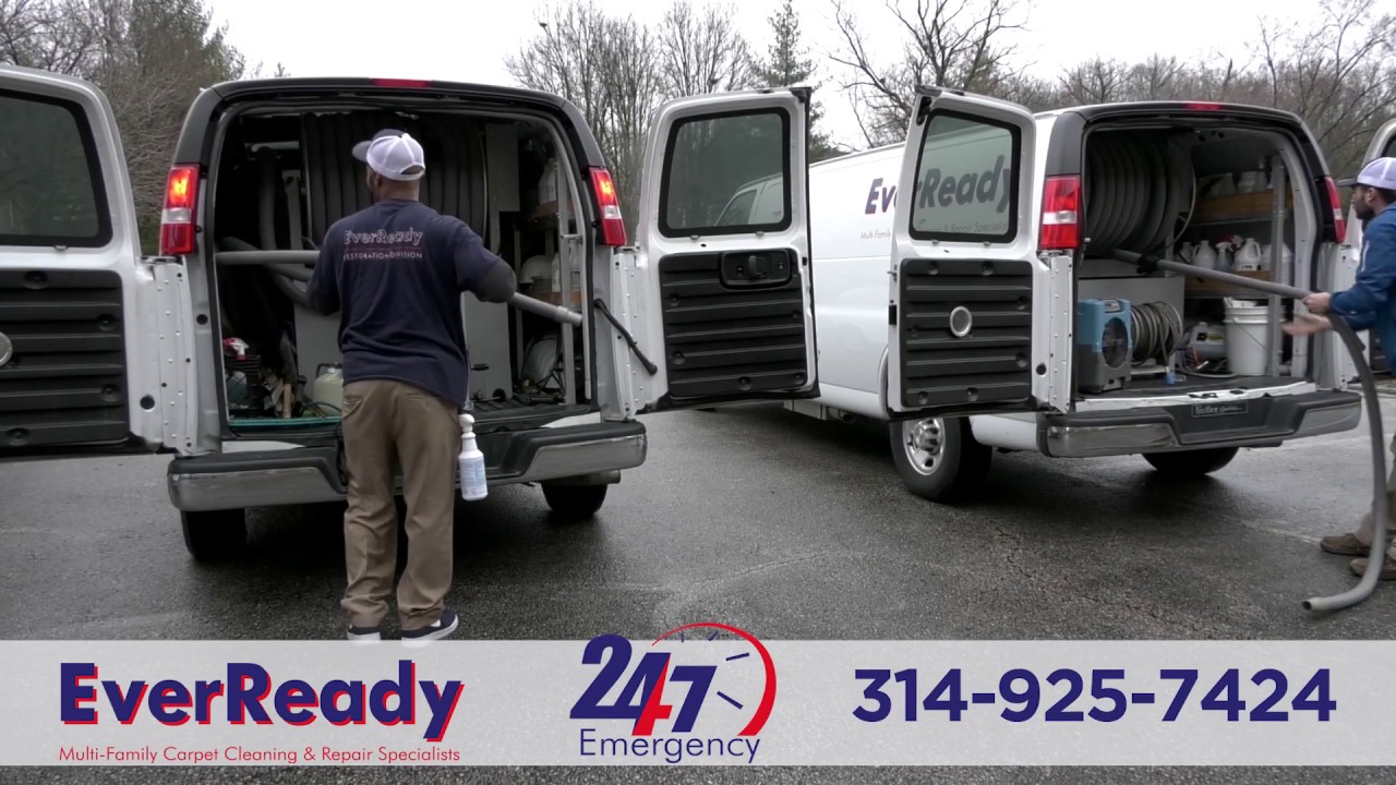 24/7 Water Restoration Call the experts at EverReady for fast service 314-925-7424