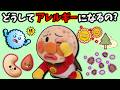 大変！アンパンマンがアレルギーになっちゃったよ！😱