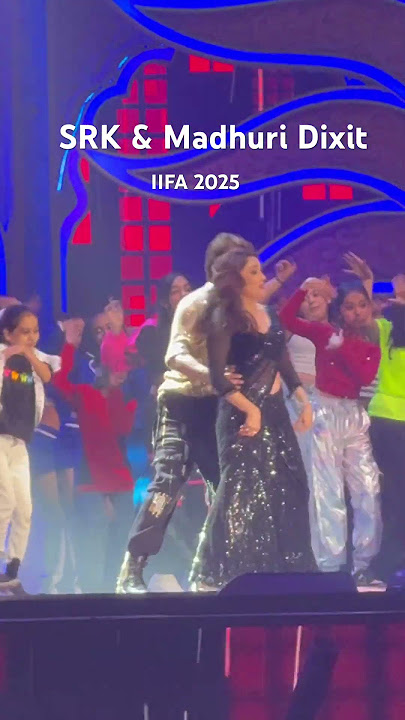 SRK & Madhuri At IIFA 2025 #SRK #shahrukhkhan #iifa2025