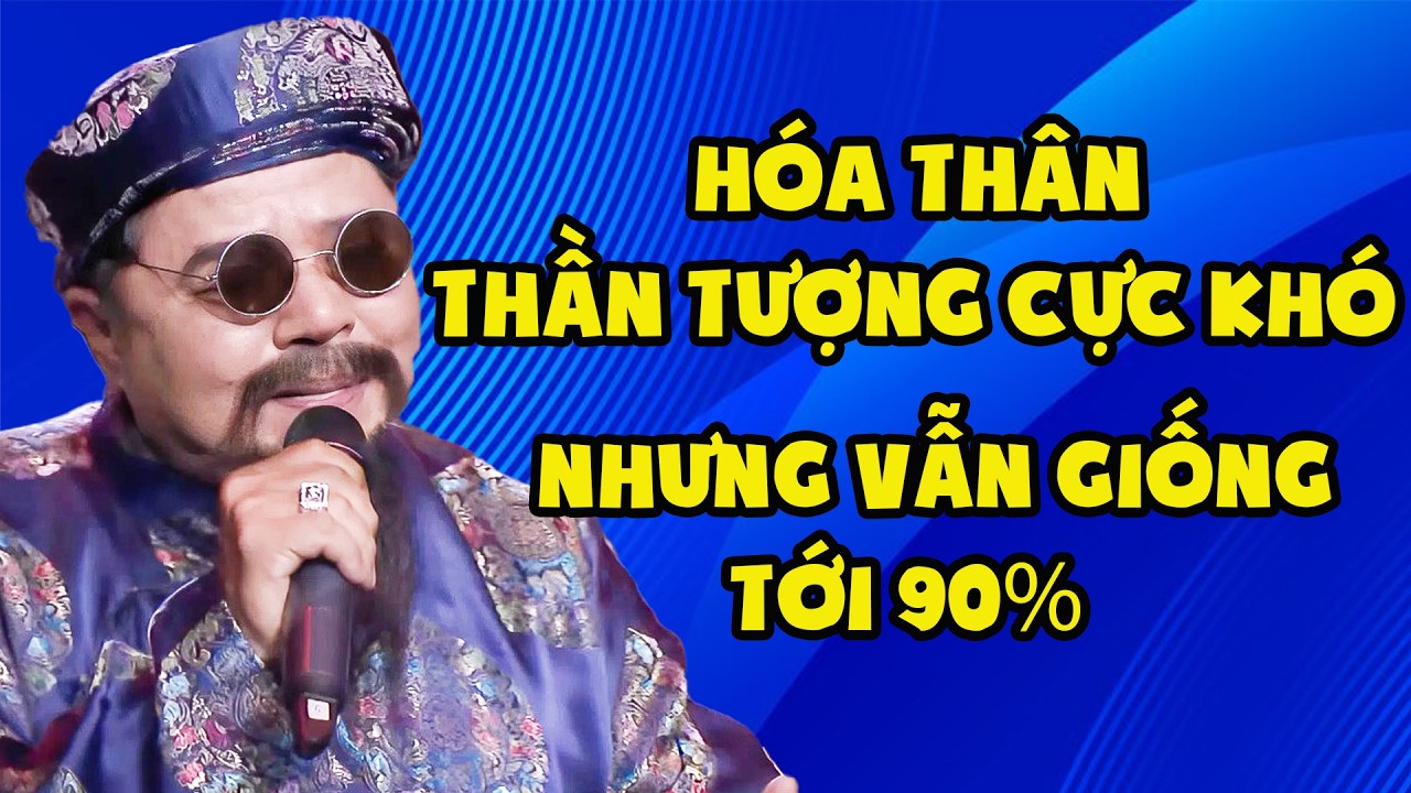 HÓA THÂN THẦN TƯỢNG CỰC KHÓ nhưng giống tới 90% khiến giám khảo KHÂM PHỤC | NGHỆ SĨ THẦN TƯỢNG