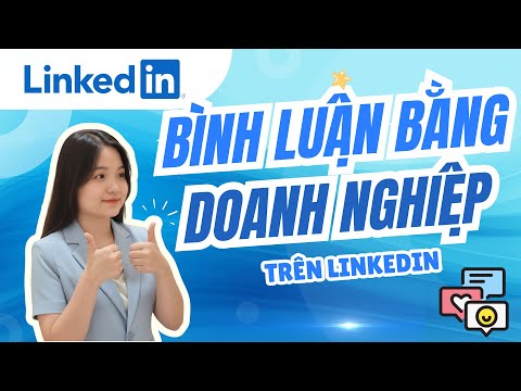 Bình luận bằng trang công ty để tăng uy tín và tương tác