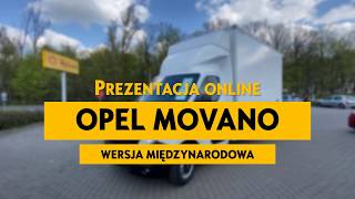 Prezentacje Online - Dostawcze Opel Movano Wersja Międzynarodowa I Kanclerz Tv