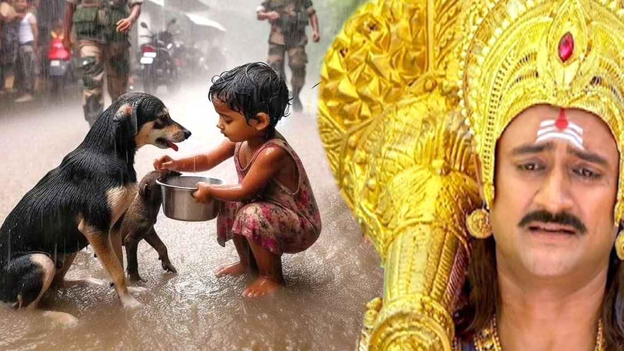 कुत्ते को दूध पीला रहे बच्चे को देख यमराज ने क्या किया | Yamraj Comedy @minitv86