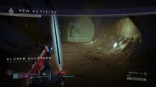 Destiny 2_K1Crew Quarters Master flawless Lost Sector Easy warlock prismatic Buddies build.