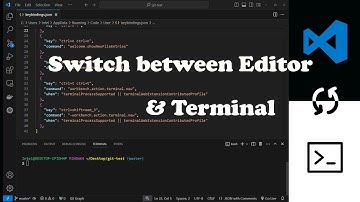 Switch between VS Code Editor & VS Code Terminal [Very Easy]