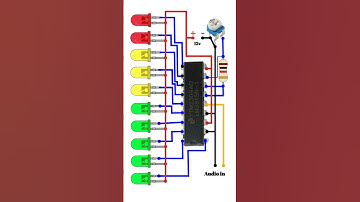 DIY VU Meter - Music Reactive LED Lights #electronics #diy #ideax #electronic