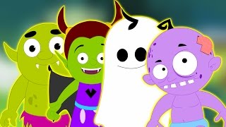 Noche de Halloween | niños rimas de miedo en español | canciones infantiles | Halloween Night
