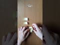 Làm xúc xắc từ giấy note | DIY Paper Dice from Sticky Notes