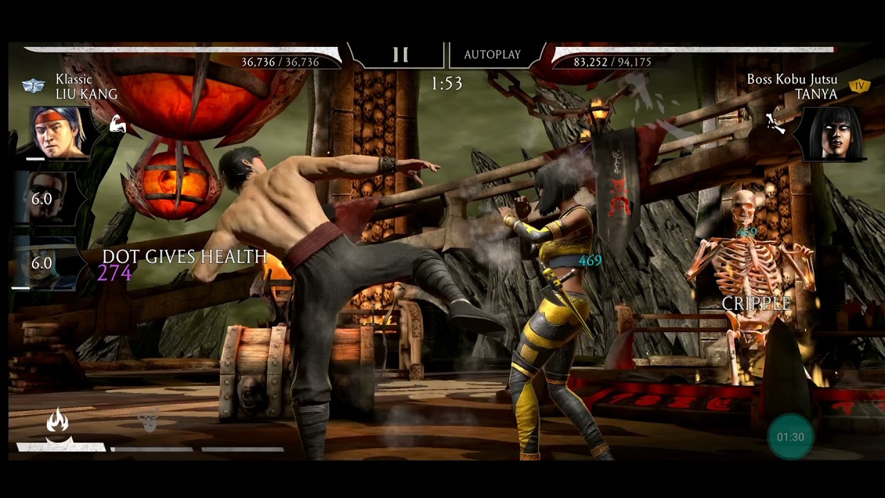 MK Mobile. Boss 10 Gameplay + Reward! Update 3.5! Dark Queen's Tower.