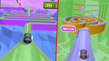 Going Balls vs New Ball Speed Run   Walkthrough ,iOS Android Colour Ball Run New Update (part : 236)