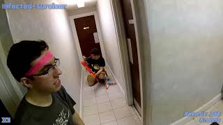 Nerf Gameplay: Failing to survive, NocBc S2 E7 Infected Round 1 and 2