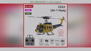A Must-Have Product Rc Era Rc Helicptero C032 Escala 148 Huey Helicptero Uh-1 Giroscpio De 6 Eix