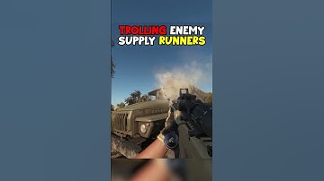 TROLLING Clueless ENEMY Supply Runners... 😂🔥 #armareforger #gaming