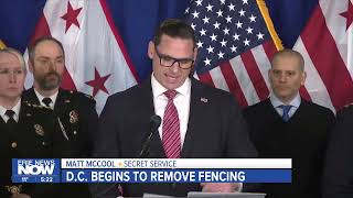 D.C. Begins to Remove Fencing, Barriers from Inauguration Wealth