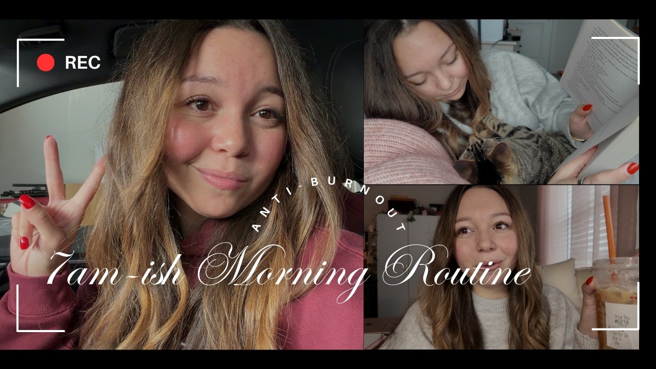 7AM Winter Morning Routine ⛅️👩🏻‍💻 *productive* WFH, soft discipline, cozy