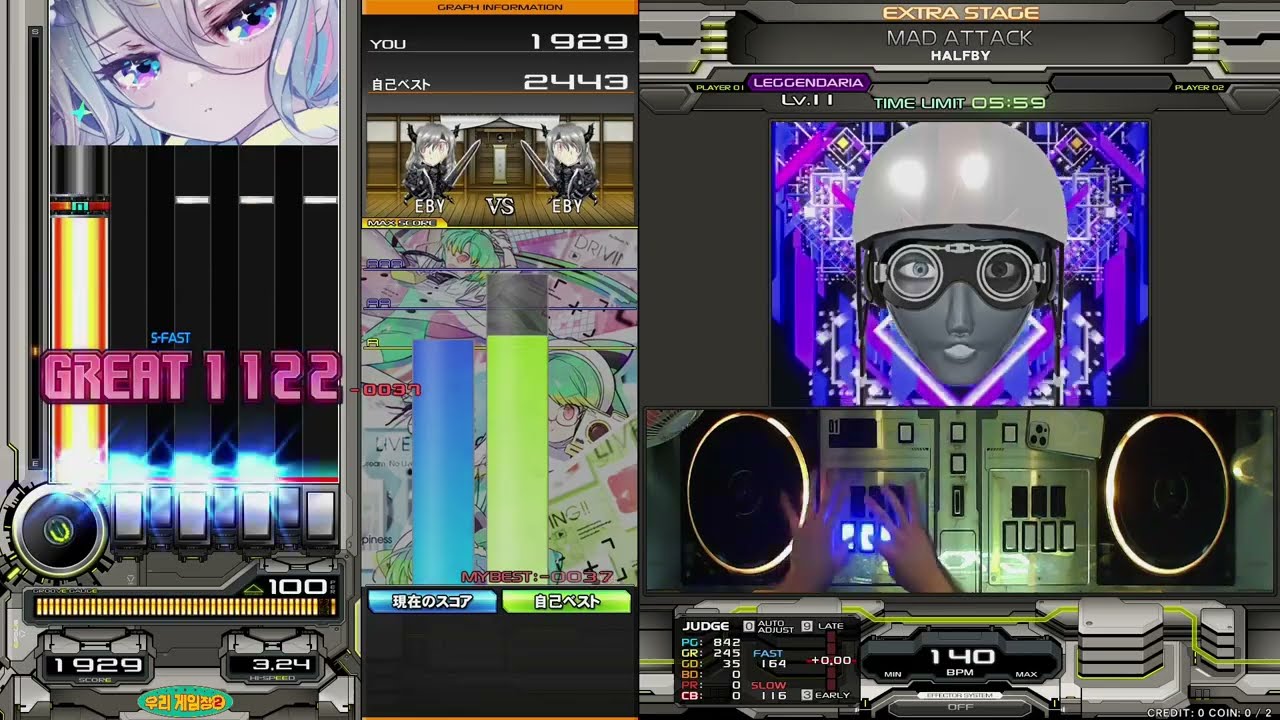 [Beatmania IIDX 31 EPOLIS] MAD ATTACK SPL FULLCOMBO BP0 正規