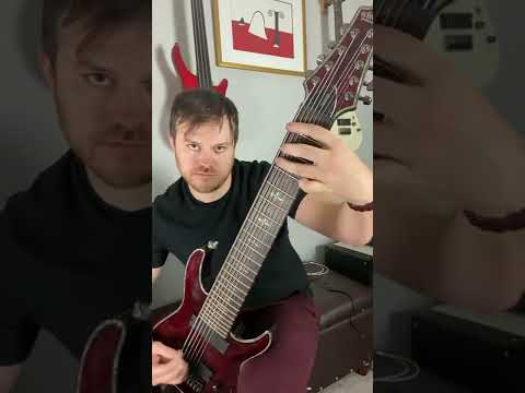 9 string riff I'll use at some point...