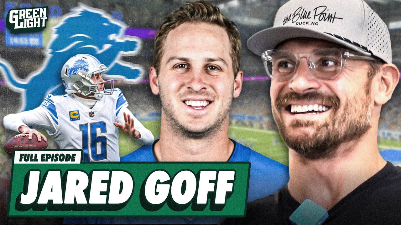 Jared Goff Details Lions' New Offense, Best Offensive Coordinator Traits & Amon-Ra St. Brown