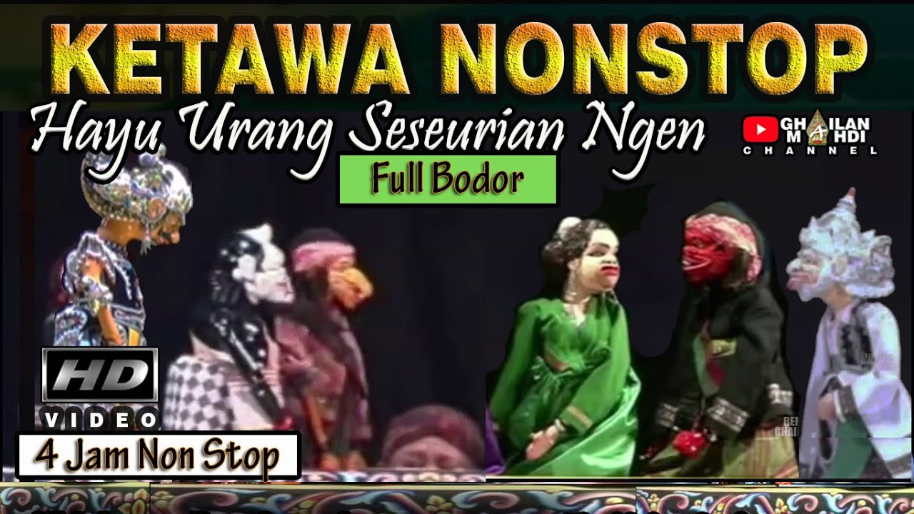 Wayang Golek Bodor Asep Sunandar Kompilasi Ketawa Nonstop 4 Jam