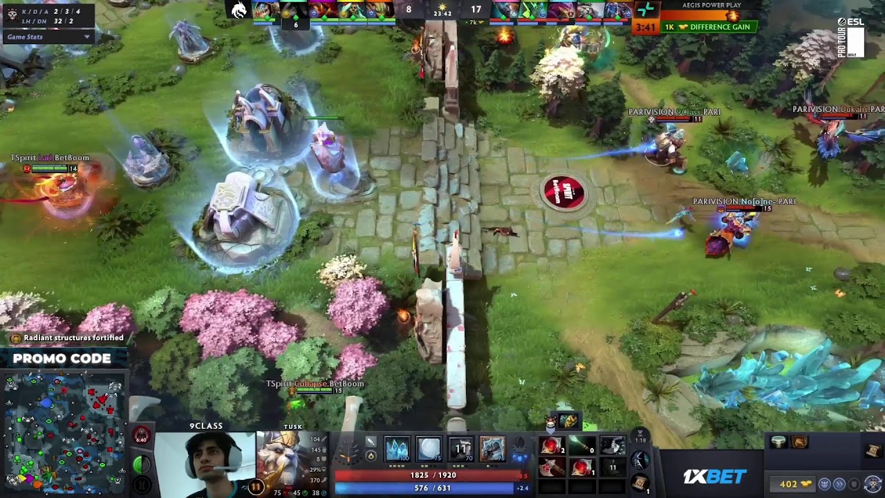 (No Delay)TTeam Spirit vs Parivision Bo3|DreamLeague Season 25|Upper Bracket Final