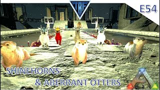 Shinehorn and Otter taming Ark Survival Evolved Modded Story Cluster - Aberration Map E54