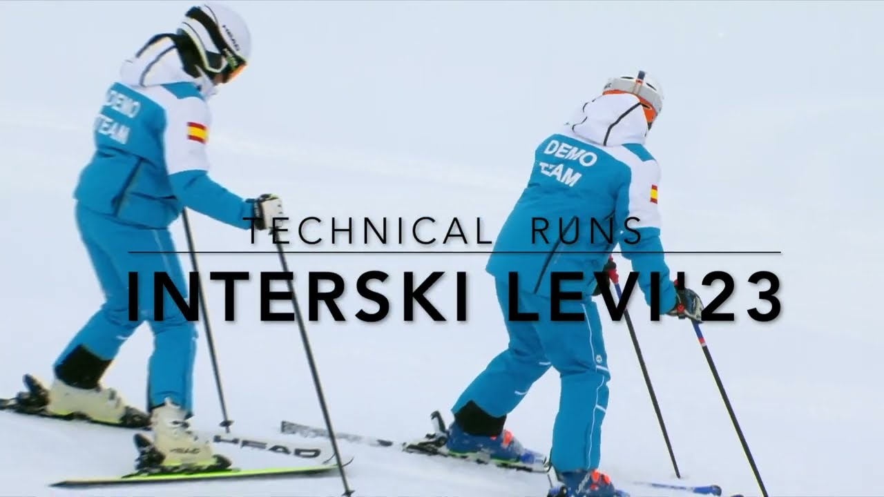 Interski Levi'23, alpine tech runs