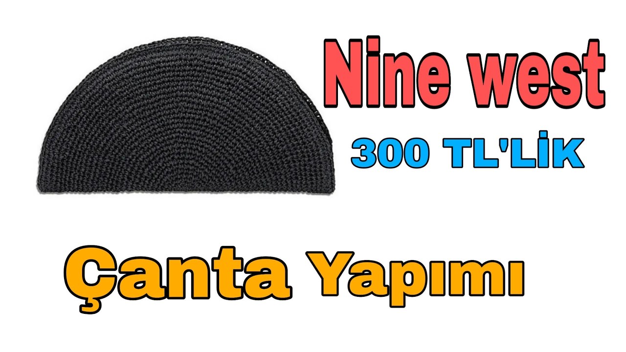 Kağıt ip ile çanta yapımı /kendin yap / 300 TL'lik çantayı 8 TL'ye yaptım