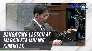 Bangayang Lacson At Marcoleta Muling Sumiklab Tv Patrol