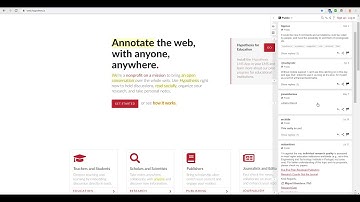 Introduction to Web Annotation with Hypothesis