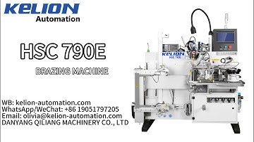 HSC790E CNC AUTOMATIC BRAZING MACHINE WITH WIRE &STRAP SOLDER (WITH ROBOT)