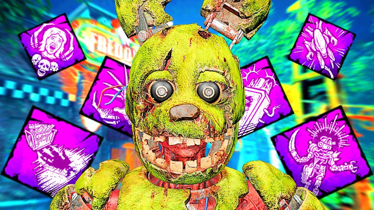 Abusing EVIL Springtrap Builds In DBD