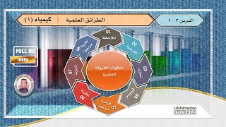 الدرس | 3 - 1 | الطريقة العلمية | كيمياء (1) | صالح المعلوي | HD1080