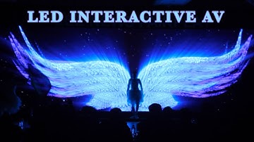 LED Interactive AV Live Performance by Zenith Dance Troupe Delhi ,Mumbai ,Hyderabad