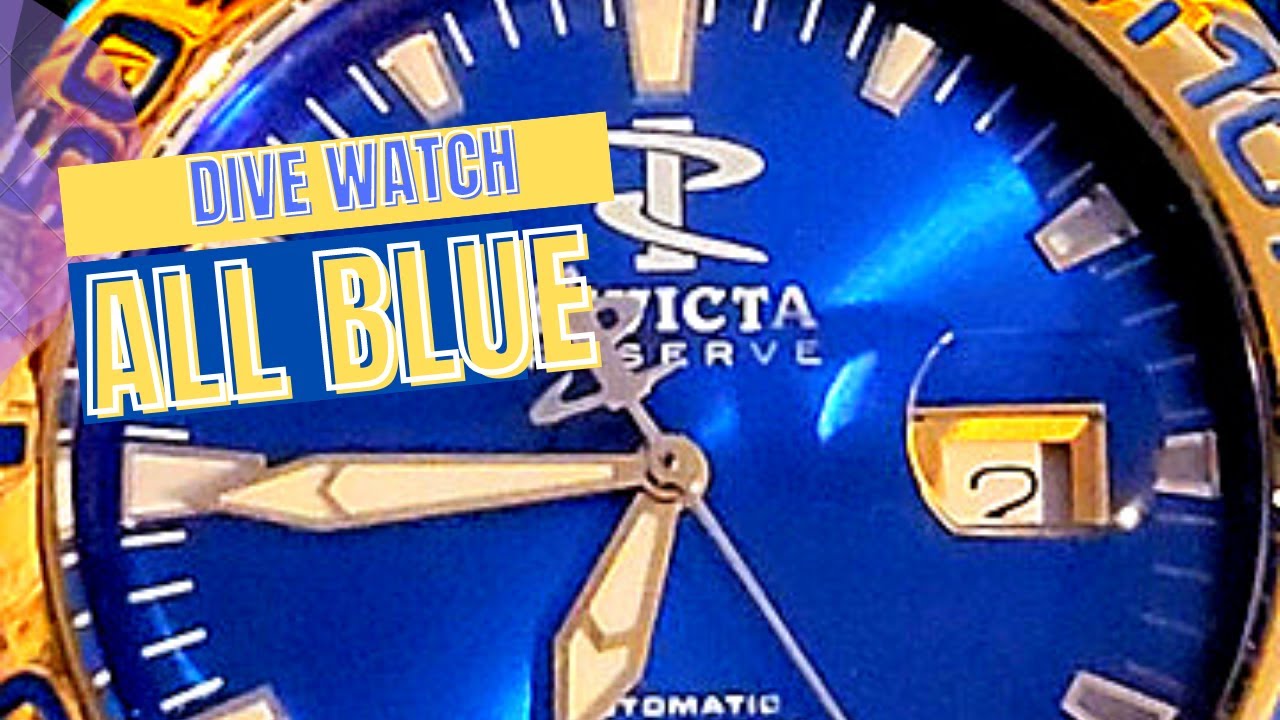 Is This Blue Watch By Invicta Worth Your Time?