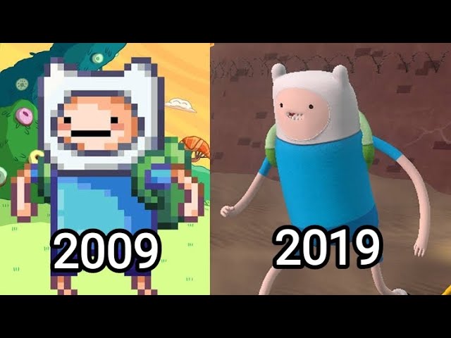 Evolution of Adventure Time Games [2012-2022] 