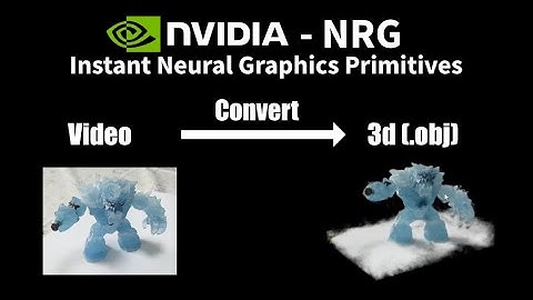 NVIDIA Instant Neural Graphics Primitives (nerf)