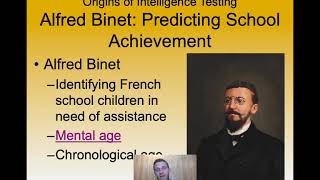 IQ Testing - AP Psychology