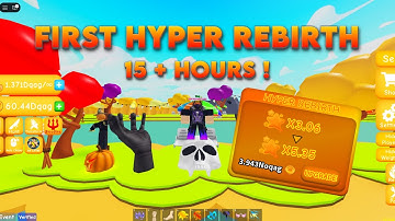 Getting FIRST HYPER REBIRTH In Legacy Lifting Simulator Roblox